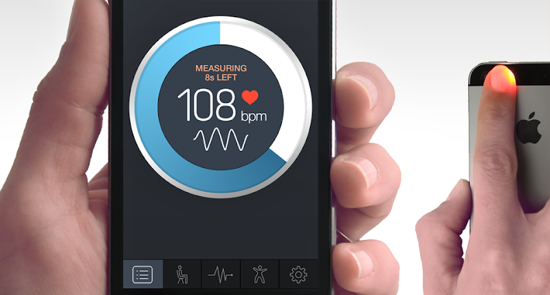 measure heart rate with camera