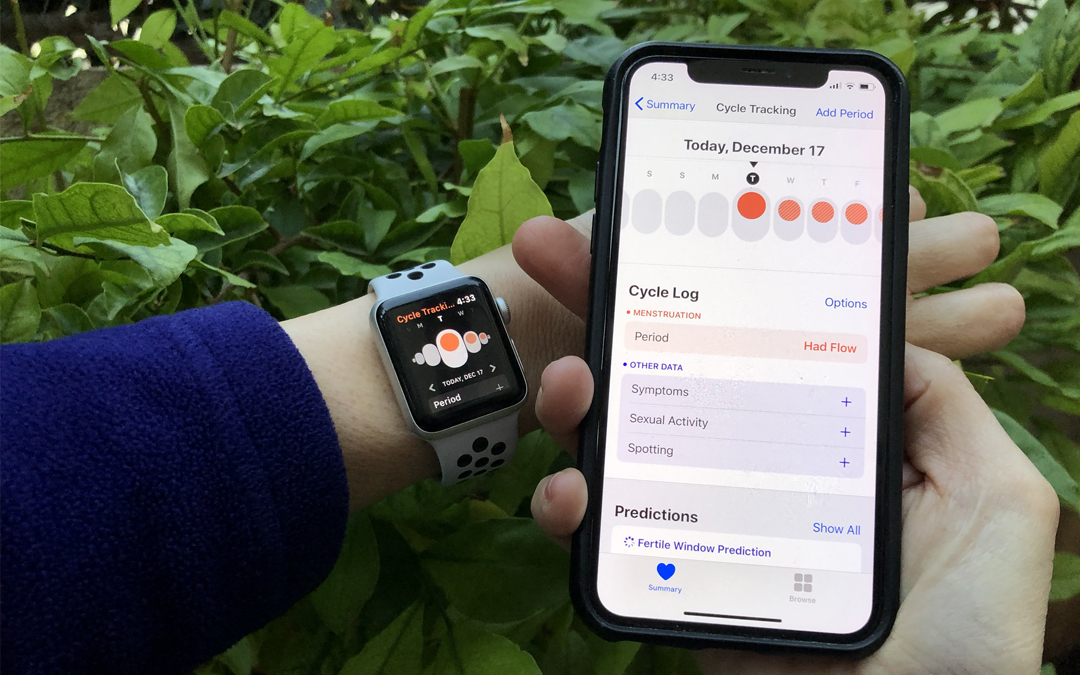 Menstrual Cycle Tracking on your iPhone and Apple Watch