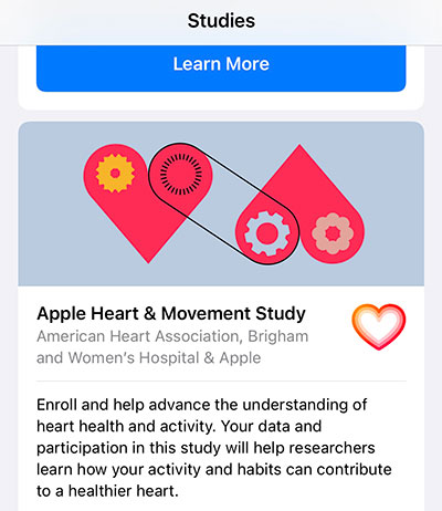 Apple-Heart-Studies